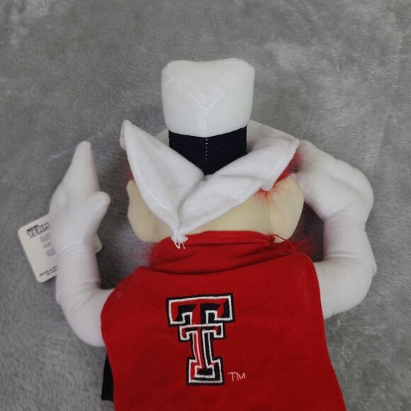 Texas Tech University Red Raiders‎ Plush Doll 16" T4 Plush Doll Figure Mascot - Picture 6 of 8